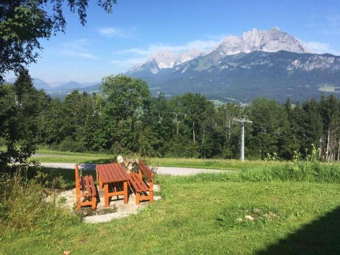 Flat Directly On The Ski Slope With Valley View Sankt Johann in Tirol Exterior photo